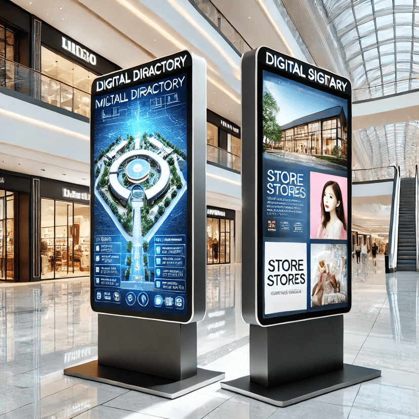 Mall Guide Digital Signage